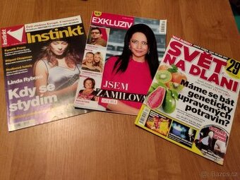 5 x retro časopisy - 1
