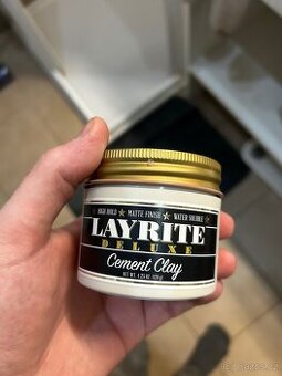 Layrite Cement Clay hlína na vlasy 120g - 1