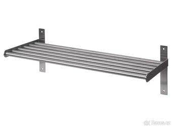 Police nerezová ikea