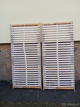 Prodám dva polohovací rošty IKEA 90cm x 200cm