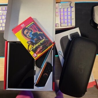 Nintendo switch 2 Mario kart world + hry + příslušenství
