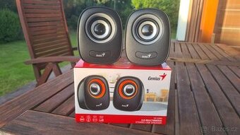 Reporoduktory Genius SP-Q160, černé/šedé, V DOBRÉM STAVU