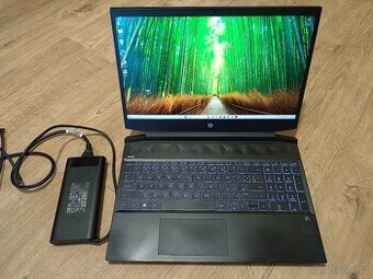 herní notebook HP, AMD Ryzen 5, RTX 3050 4GB, SSD 512GB