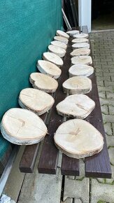 Dekoracni svatebni brizove kolecka z brizy