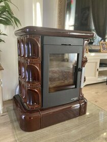 Prodám kachlová kamna Haas+Sohn Manta 2,4 - 7,2kW, 130kg