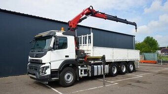 Volvo FMX 460 8x4 Tridem - valník s hydraulickou rukou