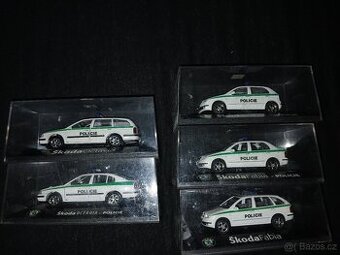 Skoda Fabia/octavia policie kaden 1:43
