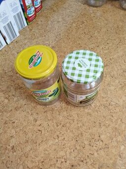 Sklenice od okurek 670g