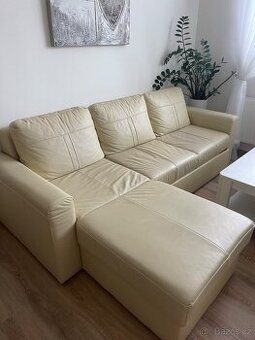 Prodám koženou rohovou,rozkládací sedačku.
