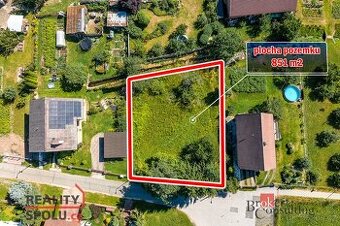 Prodej, pozemky/bydlení, 851 m2, Všestary, Hradec Králové [I