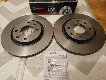 Nové přední brzdové kotouče Brembo Peugeot/Citroen