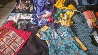 Chlapecká trička do školy i na doma 6-8 let