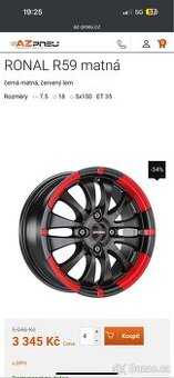 Kola Ronal 5x100 r18