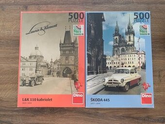 Nove historické puzzle SKODA