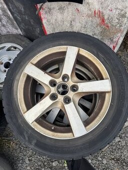 Alu 5x112 se zimními pneu 205/55/r16