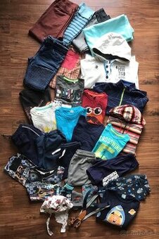 Sada oblečení pro chlapce vel. 122-128