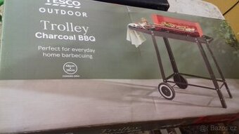 Gril s kolečky 86 x 37 x 82 cm