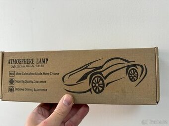 Car Interior Wireless Sound Atmosphere RGB 4x12 LED