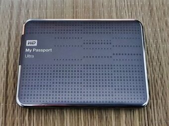 Externí HDD WD Passport Ultra 2 TB, zapnutý jen 202 krát