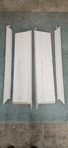 2x dveře s obložkami Hornbach dub sněžný