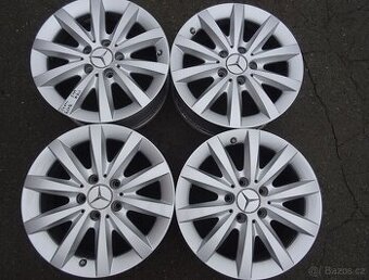 Alu disky originál Mercedes, 16", 5x112, ET 49, šíře 6,5J
