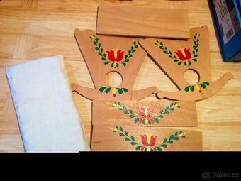 retro kolébka postýlka pro malé panenky