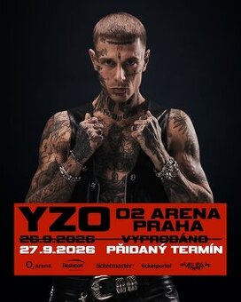YZO O2 arena Praha 27.9.2026 - STÁNÍ