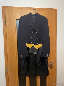 Drezurní frak vel. L (tm. modrý)