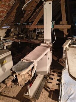 Průmyslové žehlící prkno odsávací+ofuk, vyhřev.