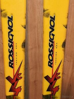 Retro lyže Rossignol torsion box vel. 148