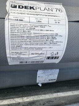 Fólie hydroizolační z PVC-P DEKPLAN 76