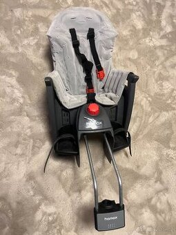 HAMAX Cyklosedačka s uzamykatelným zámkem Siesta grey