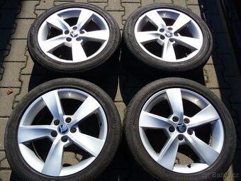 ALU KOLA 16 ŠKODA 5x100 ET 46 RAPID,FÁBIA II,III,ROOMSTER