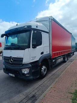 Mercedes Benz Actros 1840 + vlek Plandex
