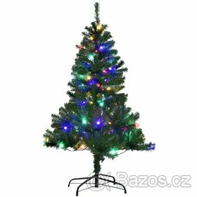 LED vánoční stromek umělá jedle 210 cm