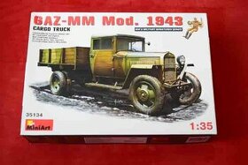 GAZ – MM Mod. 1943 - 1/35, model + GAZ 55 Ambulance - 1