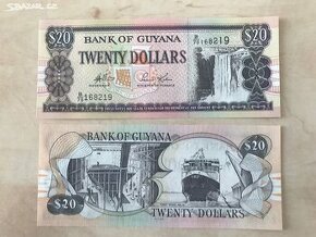 GUAYANA - 20 Dollars