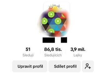 Prodám tiktok účet
