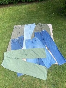 Divci kalhoty vel. 158, 164, 170, dale 34, 36