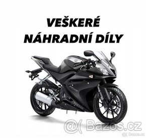 Yamaha YZF-R125 2008-2018 Veškeré náhradní díly, SUPER CENY