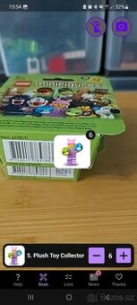 Lego Minifigures 71048 27. série - Plush Toy Collector