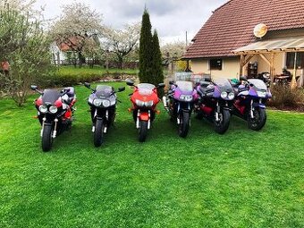K prodeji Honda CBR, Suzuki GSXR, Kawasaki ZXR