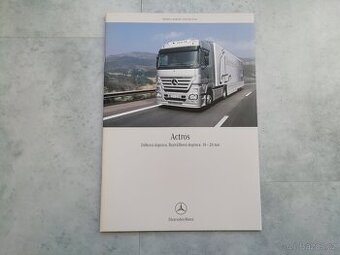 Mercedes Actros dálková - CZ katalog 2004 - doprava v ceně