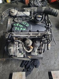 Motor 1,9 TDI 74 kW typ motoru atd SKODA ---VW - 1