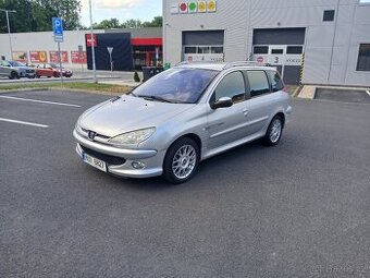 Peugeot 206 sw 1.6 16V QUCKSILVER, bez koroze