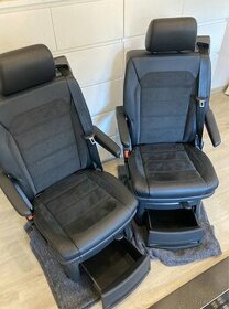 Otočné sedadlo VW Multivan T5 T6 T6.1 Alcantara/kůže