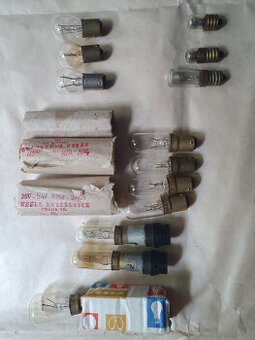 Žárovky 220V a 24V