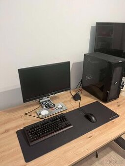 Herní PC set + monitor | Ryzen 5, GTX 1660 SUPER 6GB, 16GB R