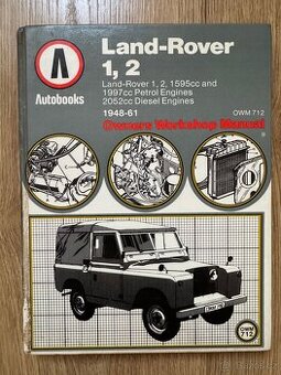 LAND ROVER montážní manual a sběratelská publikace