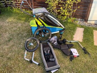 Thule Chariot Sport 1 s prisl. jogger, tyč kolo, miminkovnik